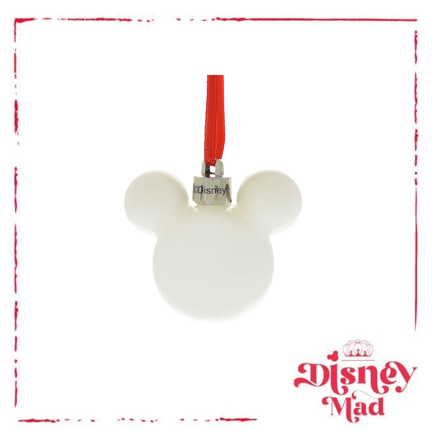 Set of 12 Mini Mickey Baubles Assorted Finishes