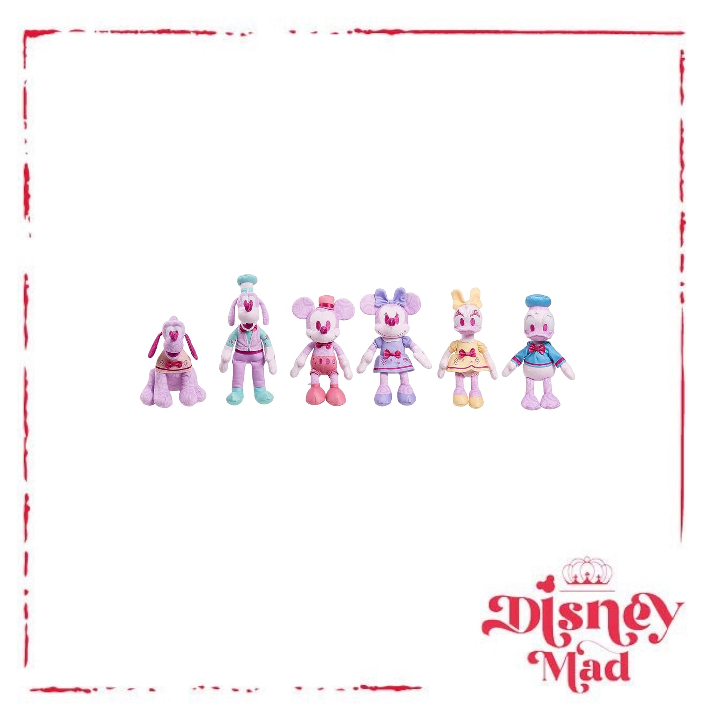 Walt Disney World 50th Anniversary Celebration Mad Tea Party Collectible Plush, Limited Edition 9-Inch Commemorative Plush