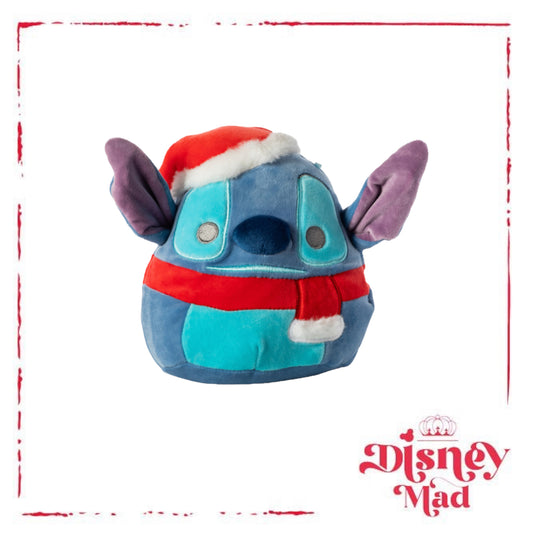 Holiday Disney Stitch Squishmallows™ 6.5in - Santa Stitch