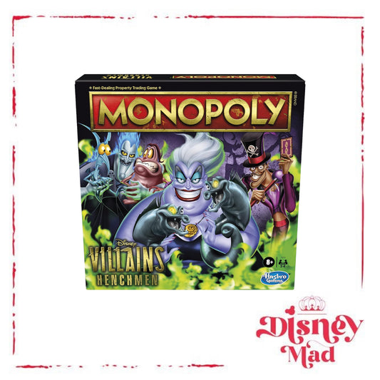Monopoly: Disney Villains Henchmen Edition Board Game * box not perfect