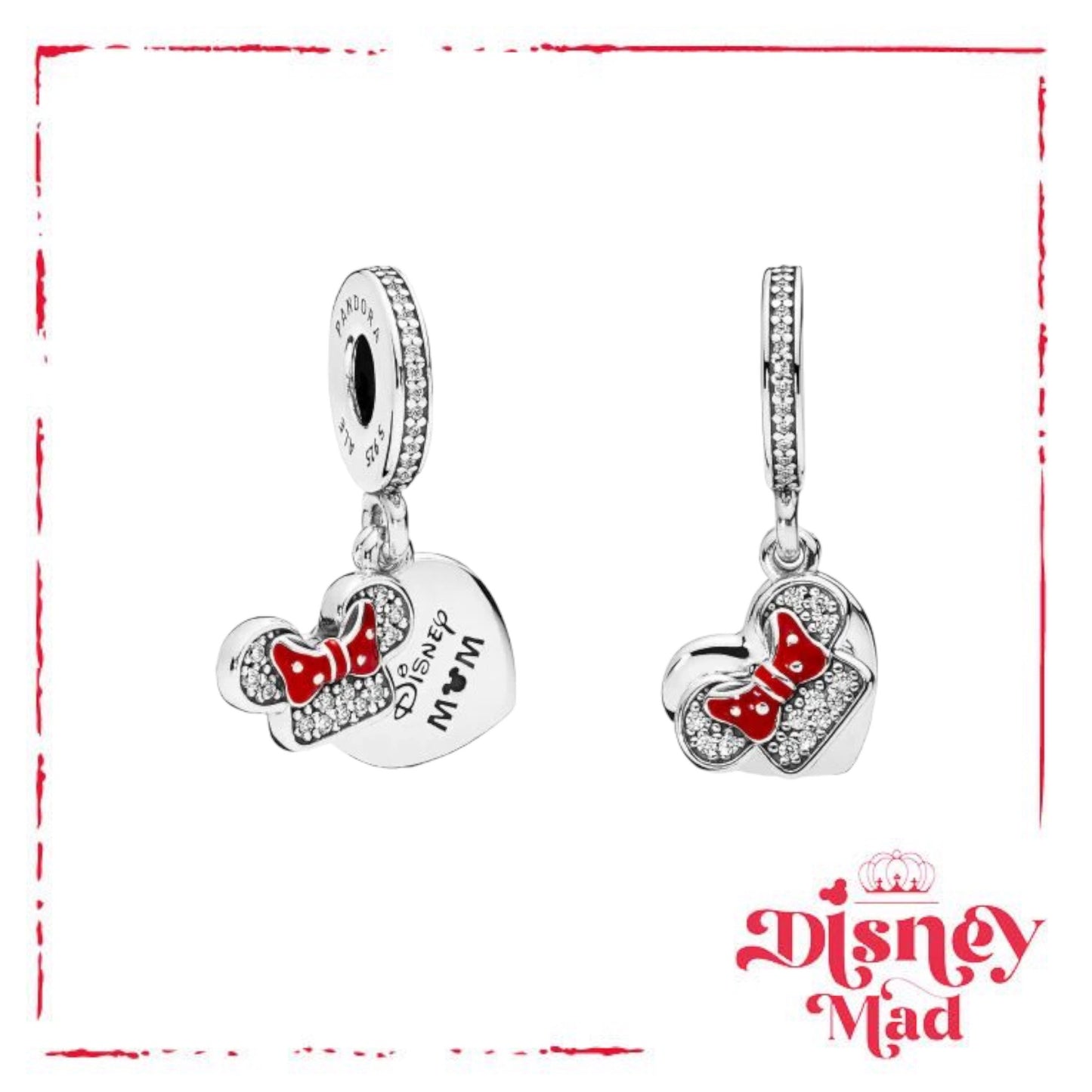 Disney Pandora Minnie Mouse ''Disney Mom'' Disney Parks Exclusive