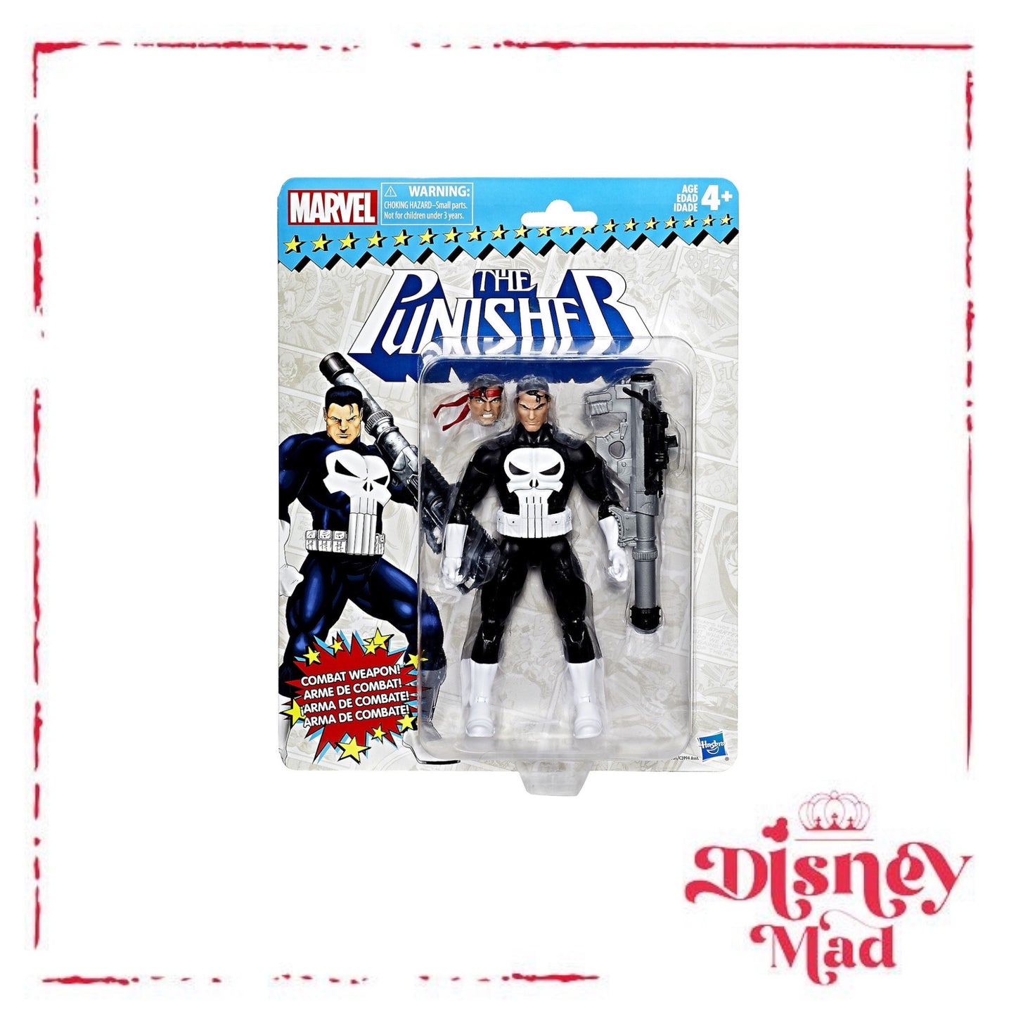 Marvel legends retro Punisher figure