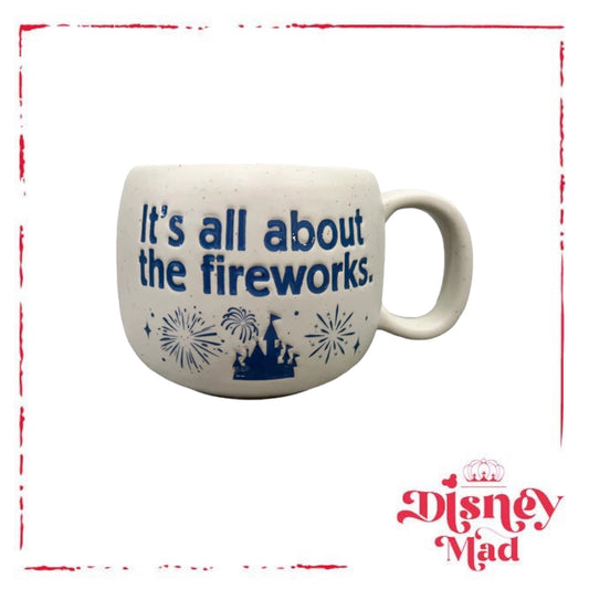 It’s all about the Fireworks Castle Speckled Mug Disney Parks