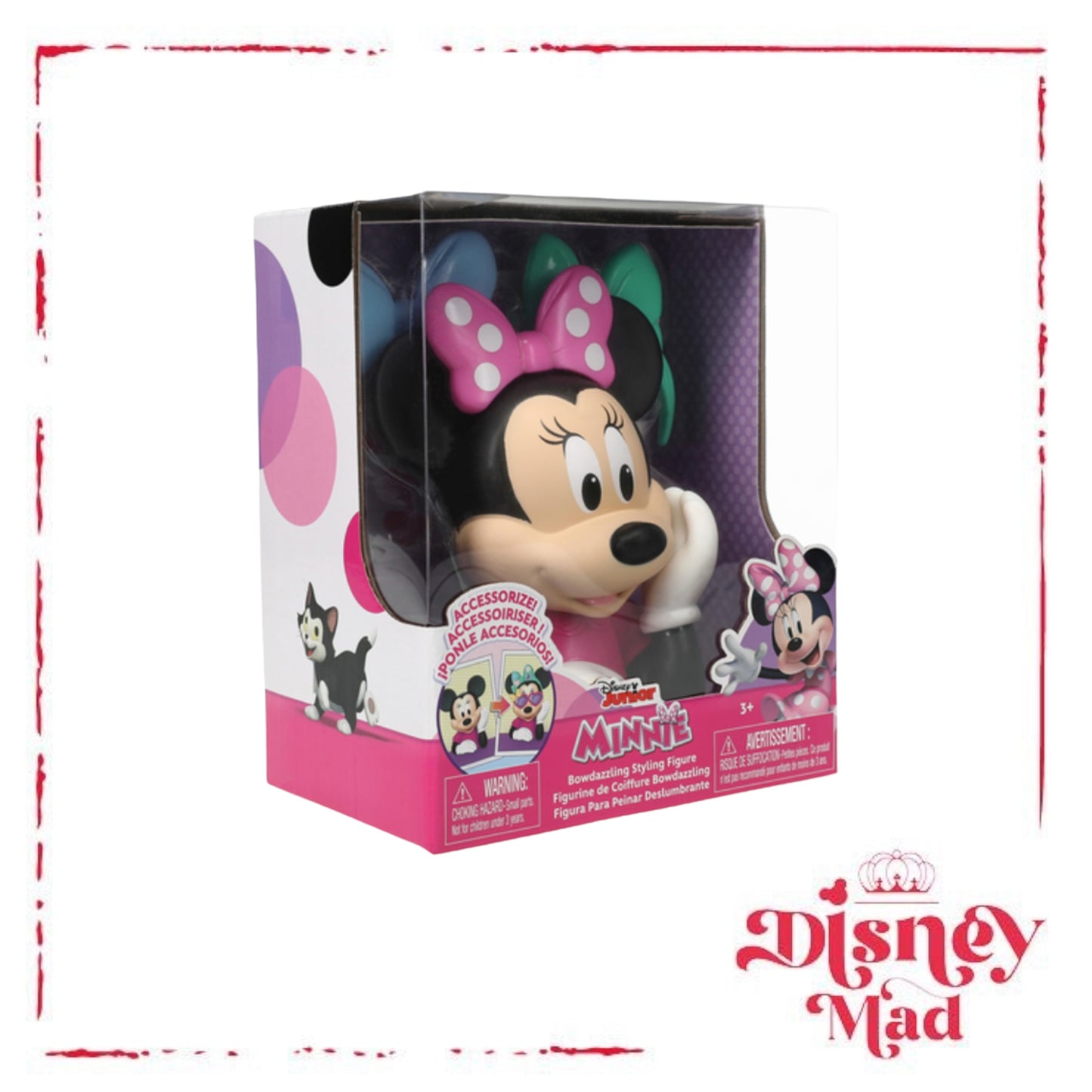 Disney Minnie Mouse Bowdazzling Stying Figure