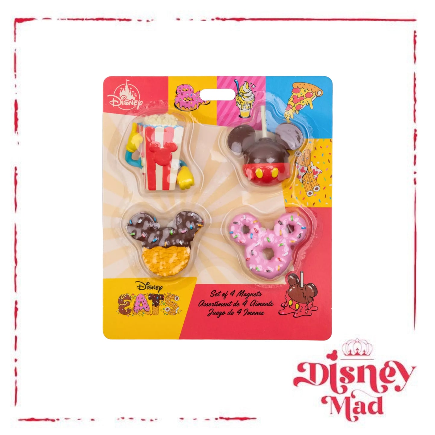 Disney Eats 4 piece Magnet Set - Disney Parks