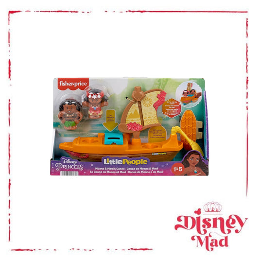 Disney Princess Moana & Maui's Canoe by Little People