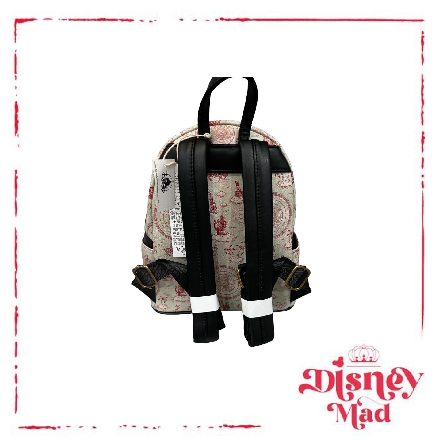 Disney Parks Pirates of the Caribbean Loungefly Backpack
