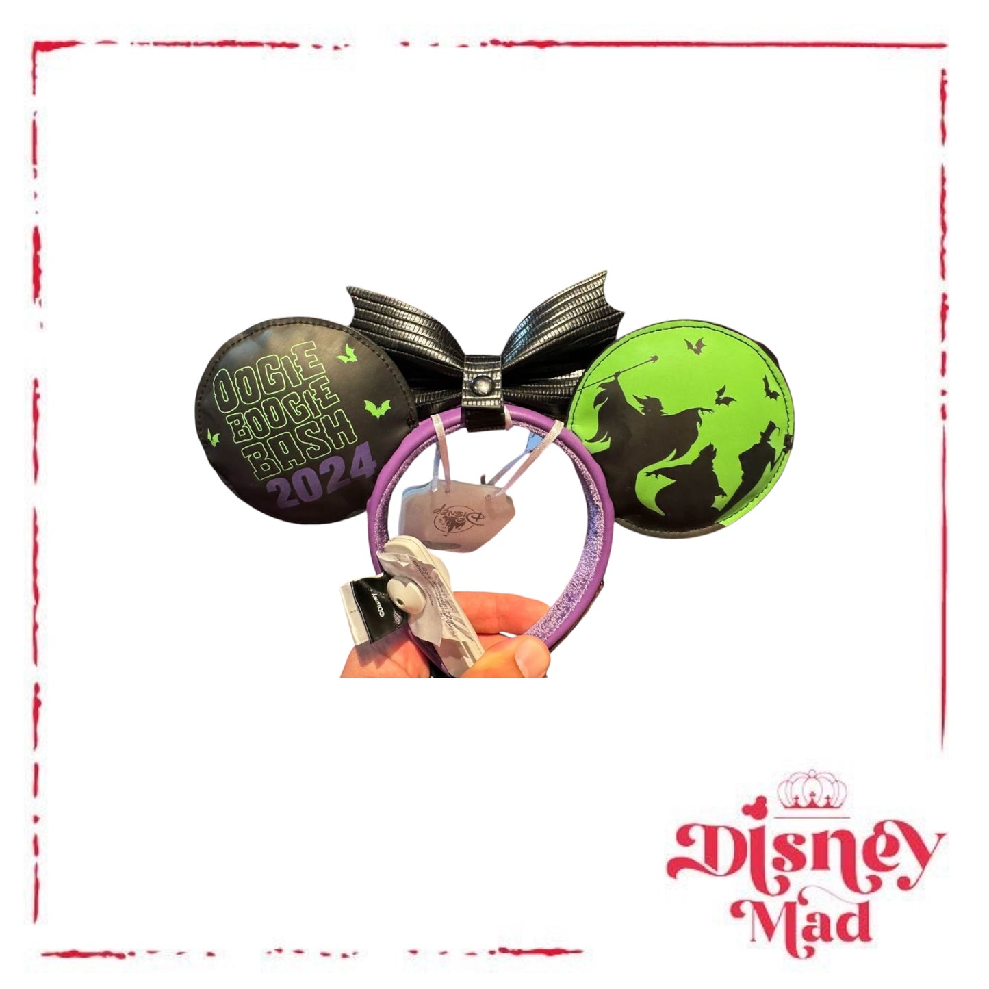 Disney Oogie Boogie Bash Headband 2024 Disney Parks