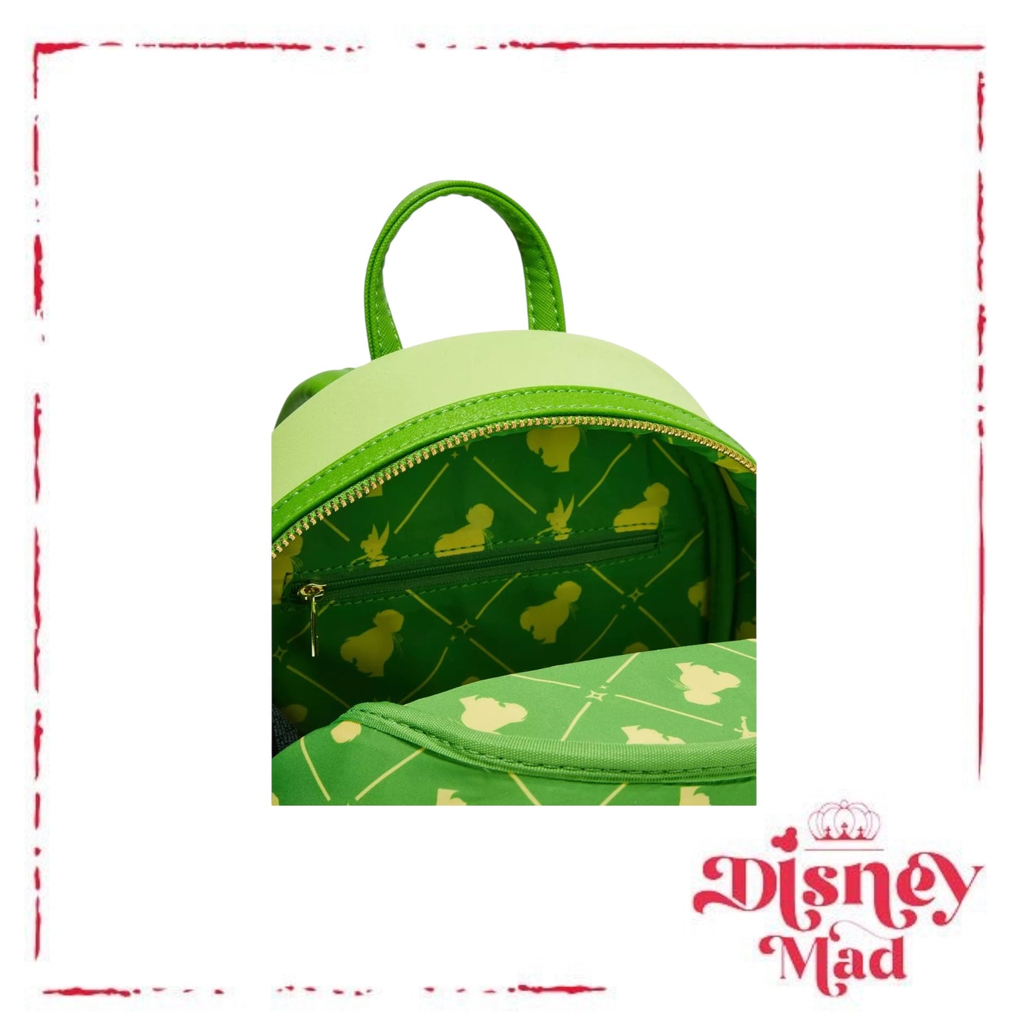 Loungefly Disney Peter Pan Tinker Bell Figural Glow-in-the-Dark Mini Backpack - BoxLunch Exclusive