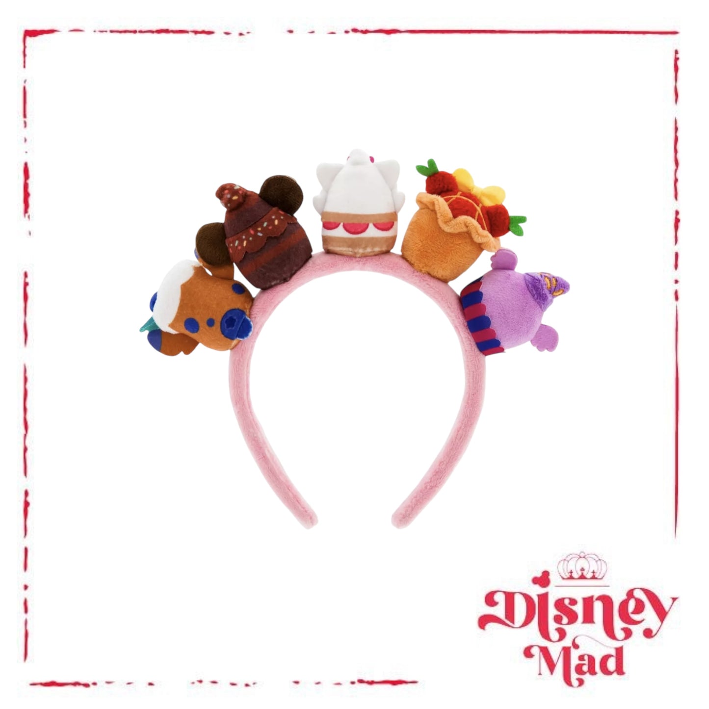Disney Parks Munchlings Baked Treats Plush Ear Headband - Disney Parks