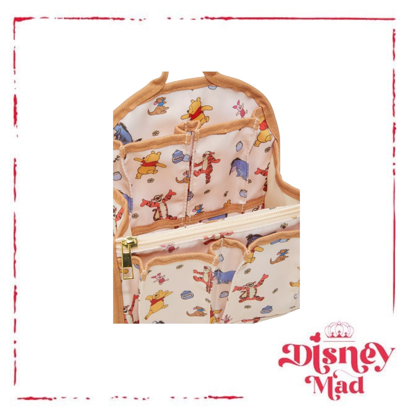 Disney Winnie The Pooh Friends Mini Backpack Organiser
