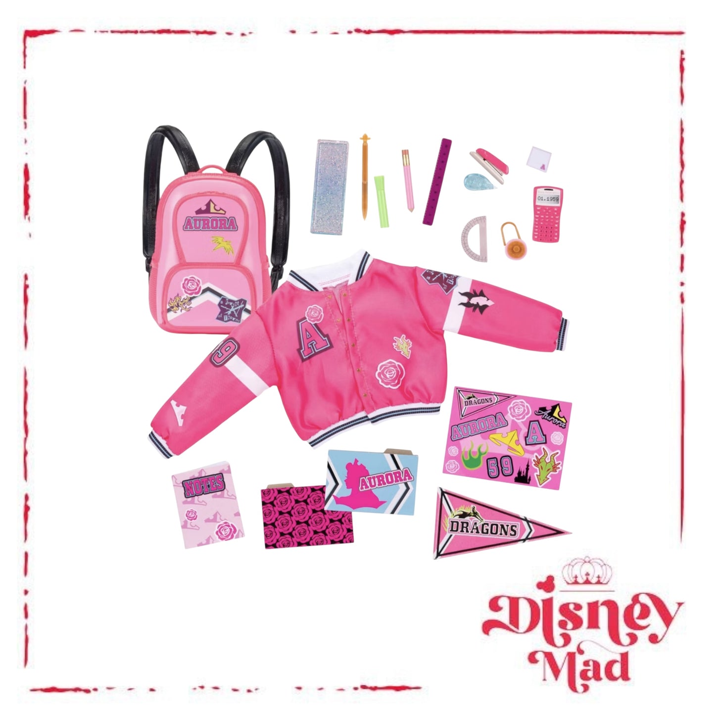 Disney ILY 4ever 18" Deluxe Fashion & Accy Pack Aurora Inspired
