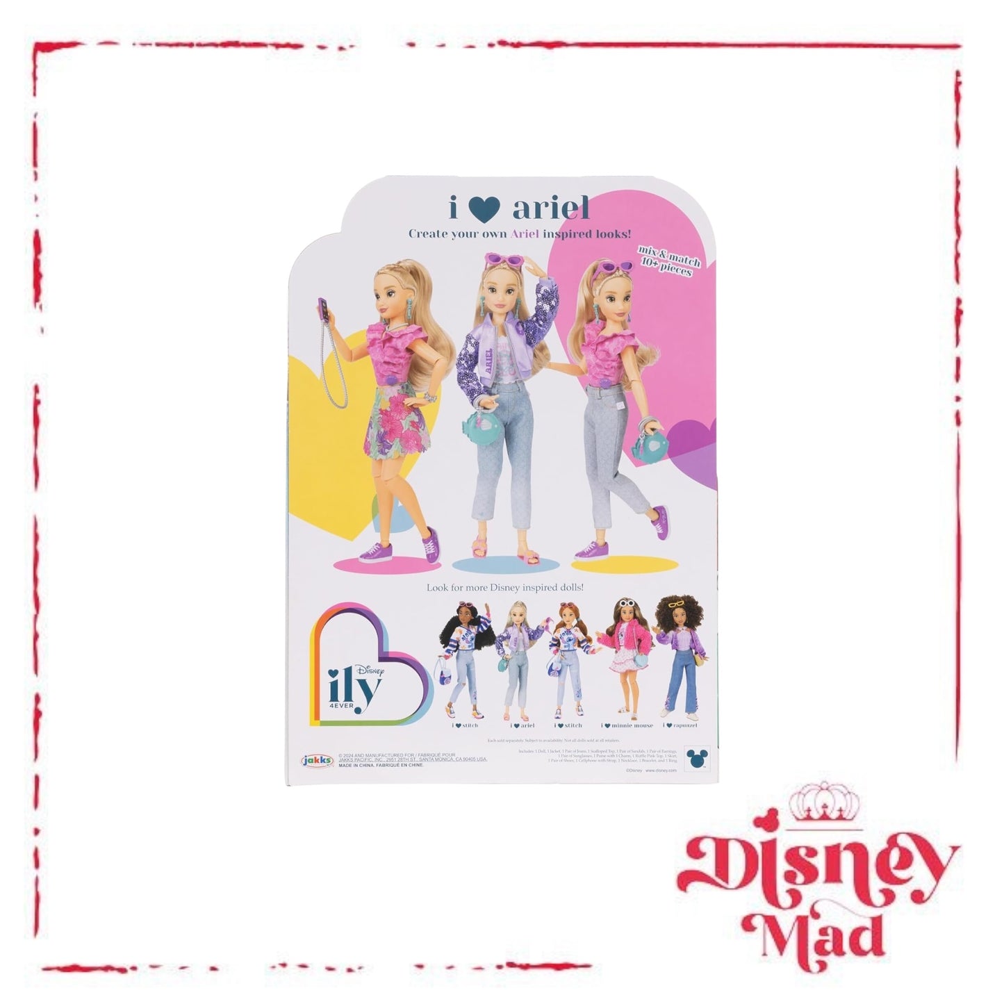 Disney ILY 4ever Ariel 11.5"