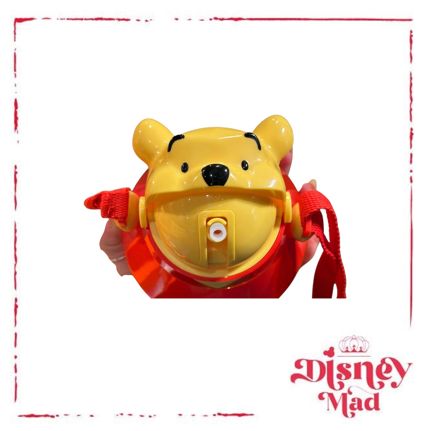 Pooh Plastic Water Bottle Sipper - Disney Parks
