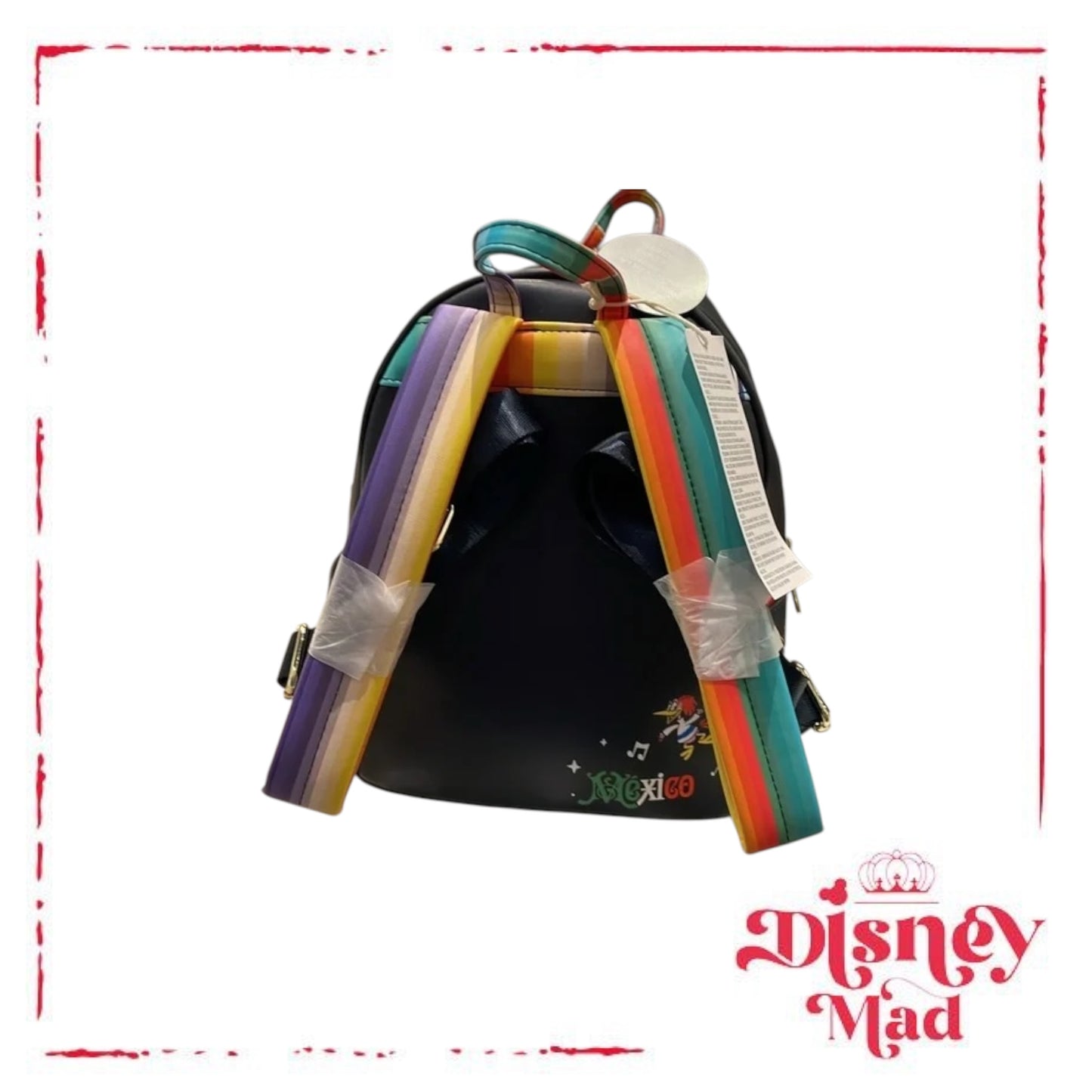 The Three Caballeros EPCOT Mexico Pavilion Loungefly Backpack - Disney Parks