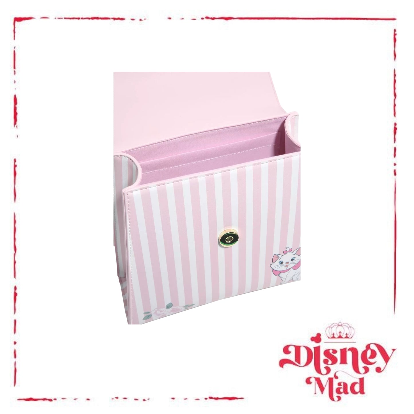 Her Universe Disney The Aristocats Marie Bows Stripe Crossbody Bag