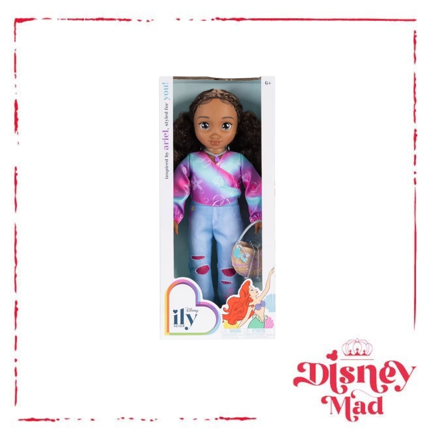 Disney ILY 4ever 18" Doll Inspired by Ariel