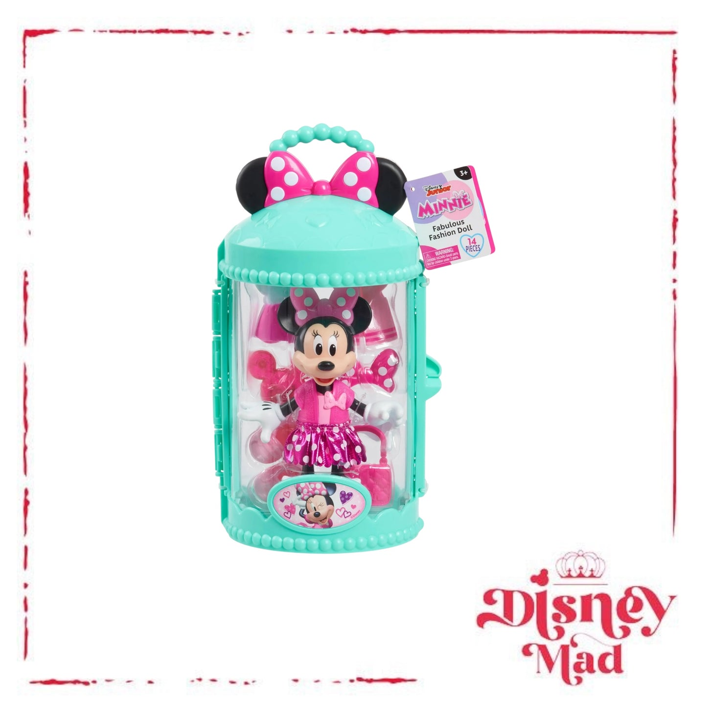 Disney Junior Minnie Mouse Fabulous Fashion Doll and Accessories