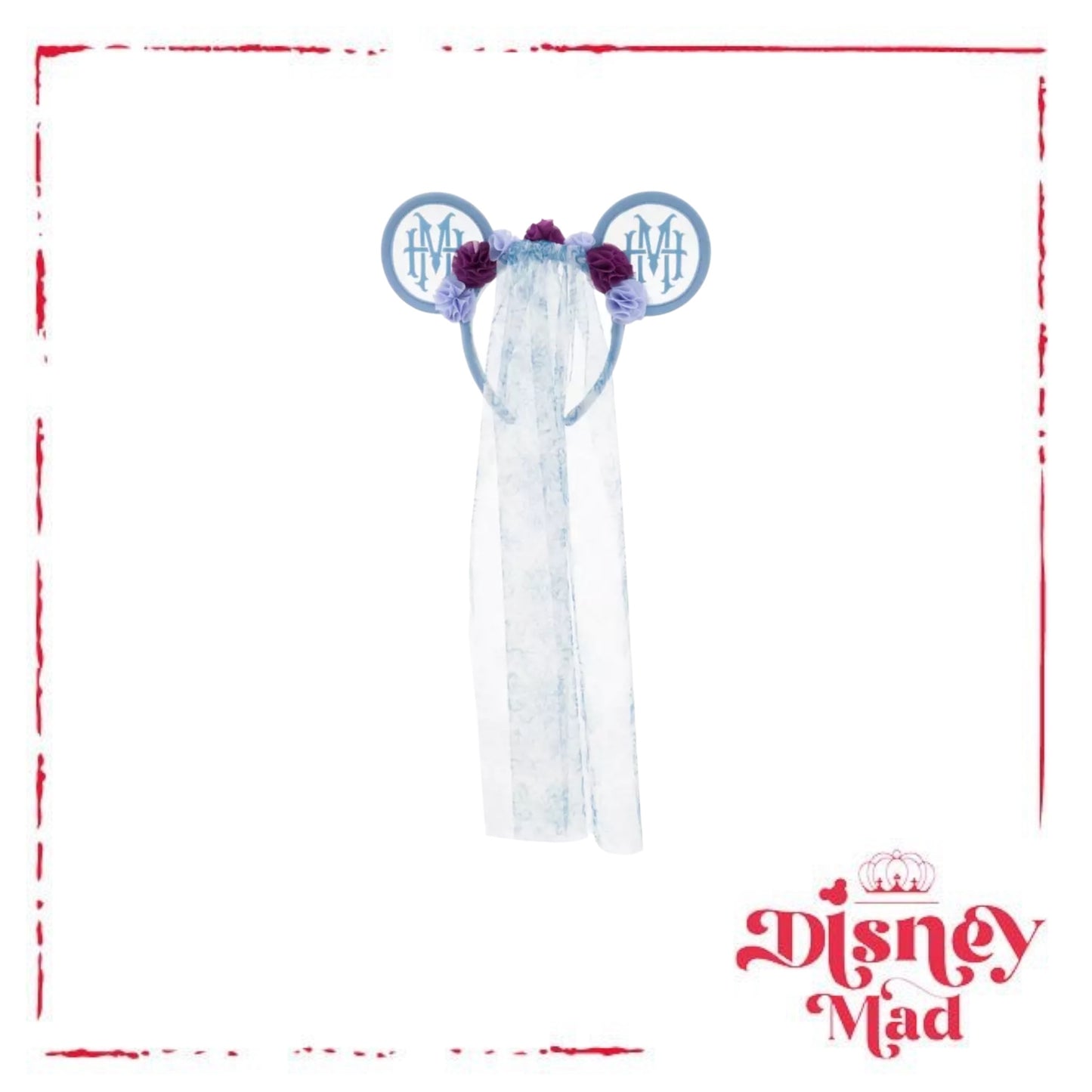 The Haunted Mansion Bride Veil Ear Headband - Disney Parks