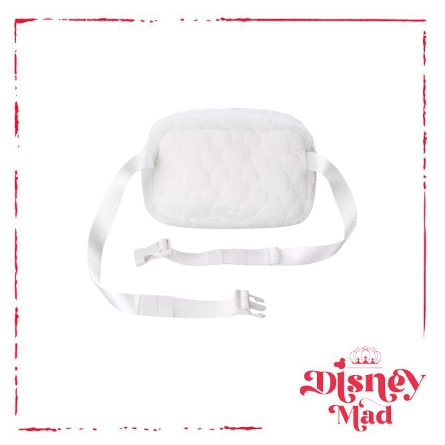Disney Parks Mickey Mouse Icon Fleece Belt Bag