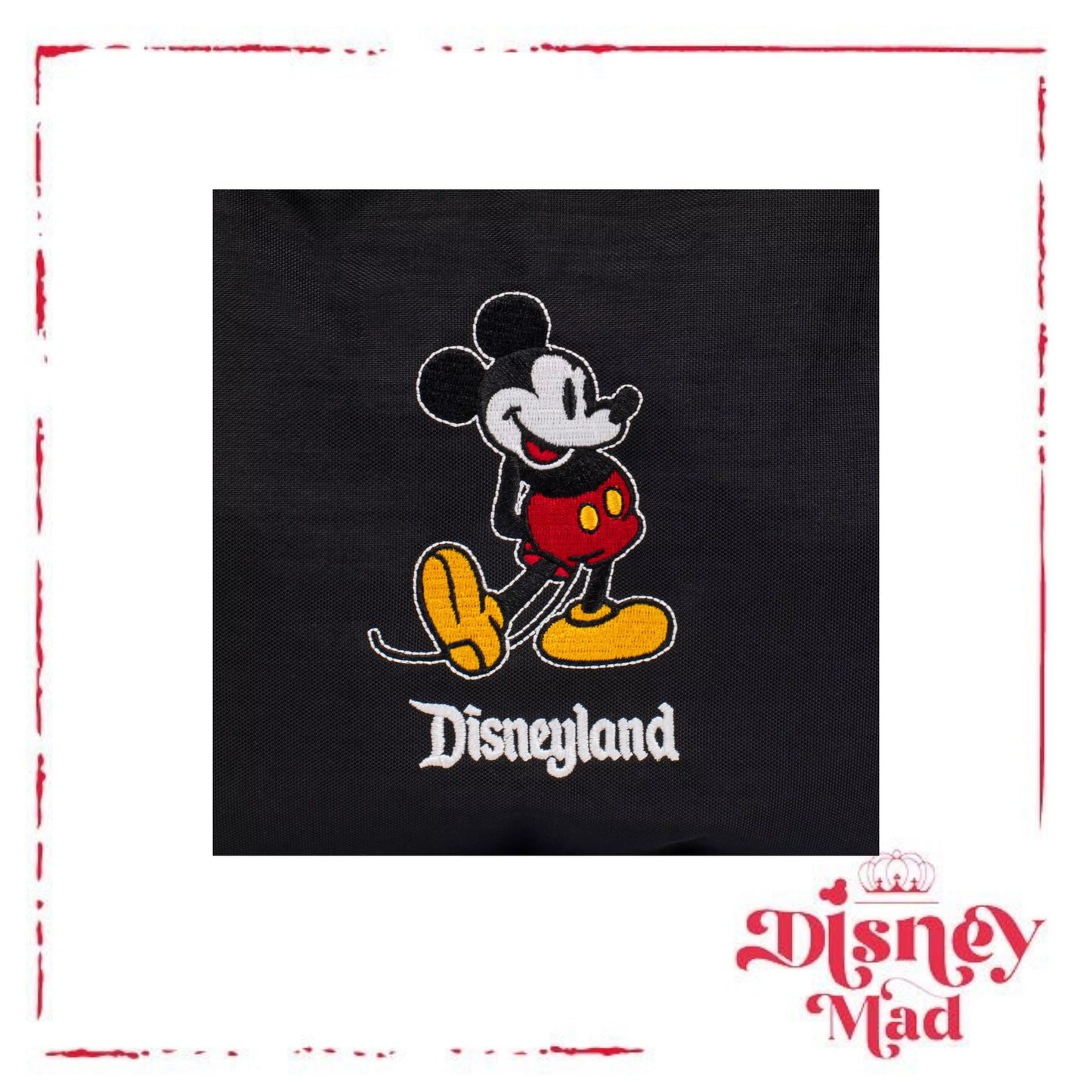 Mickey Mouse Icon Disneyland Resort Backpack Disney Parks