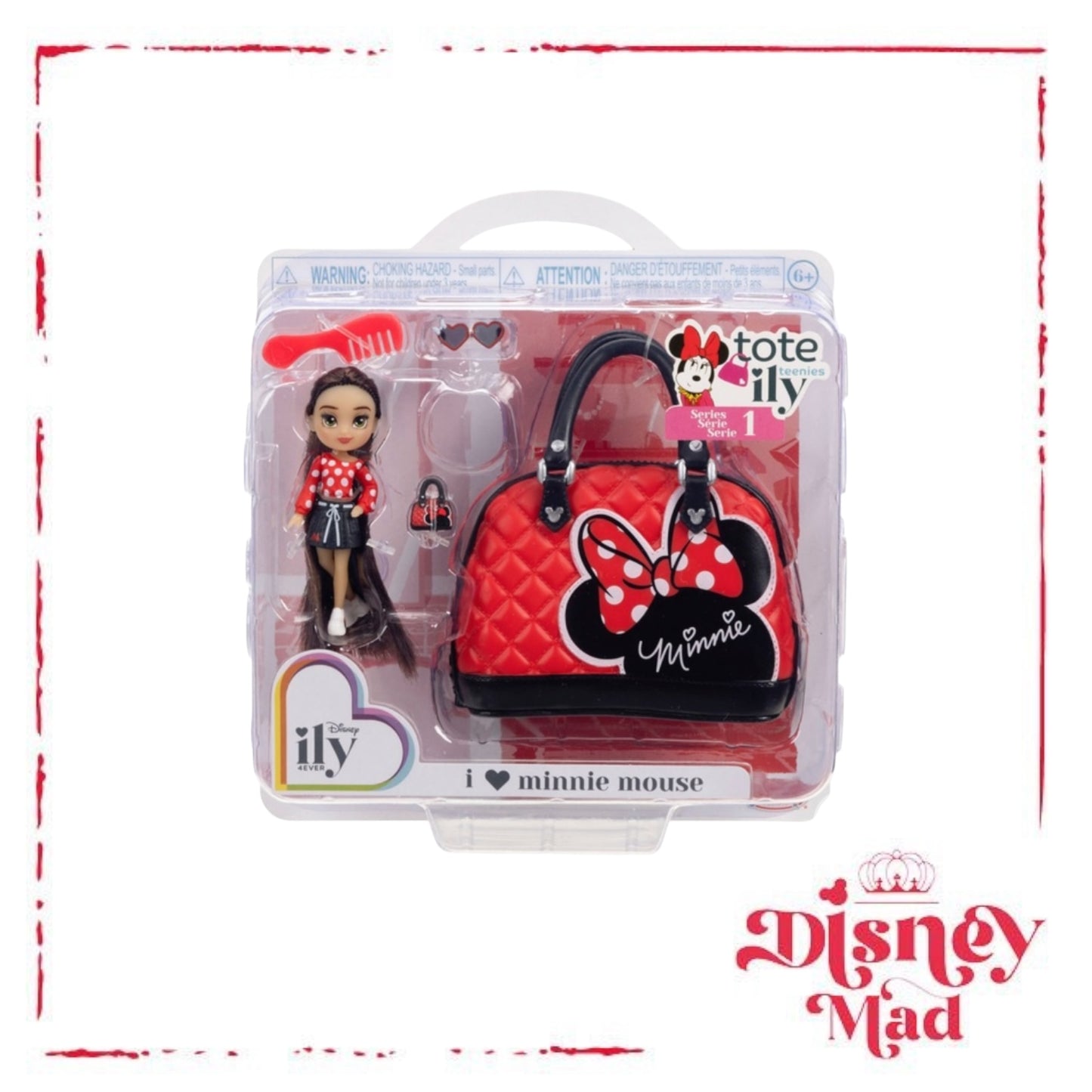 iLY 4Ever Disney Tote-ily Teenies Series 1 Minnie Mouse