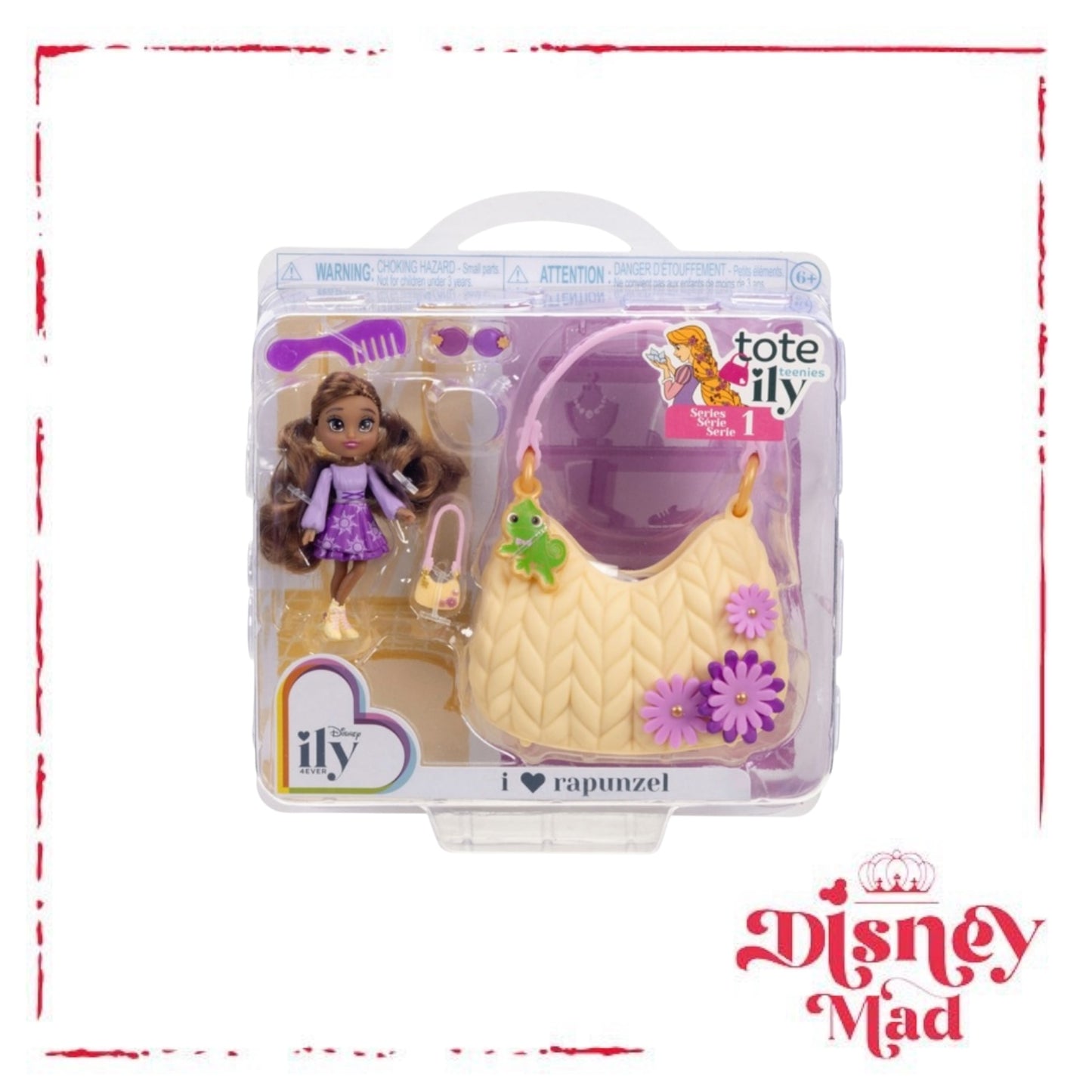 iLY 4Ever Disney Tote-ily Teenies Series 1 Rapunzel