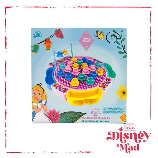 Disney Parks Alice in Wonderland Teacups Match Game