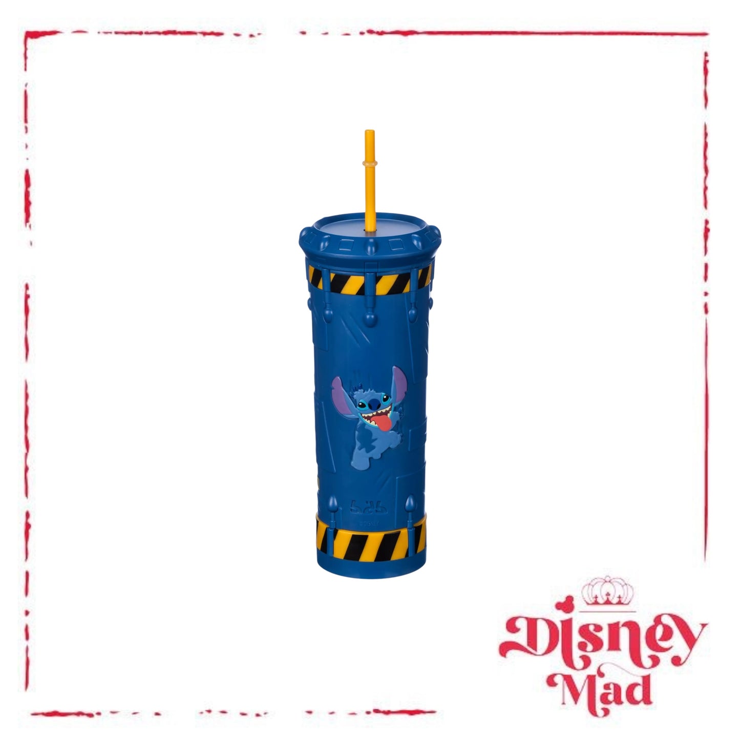 Stitch Badness Level Light-Up Tumbler with Straw - Disney Parks