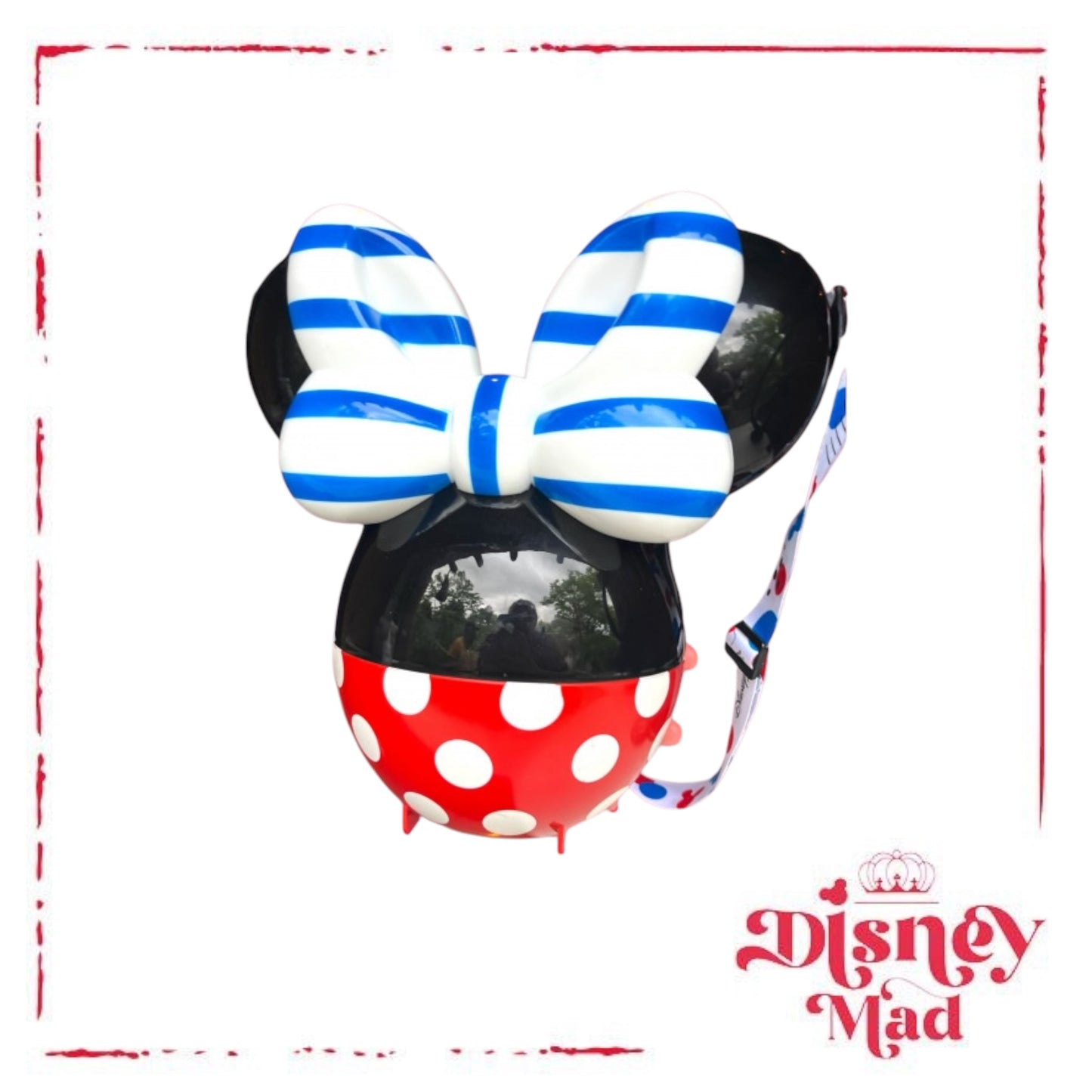 Minnie Mouse French Popcorn Bucket - Disney Parks