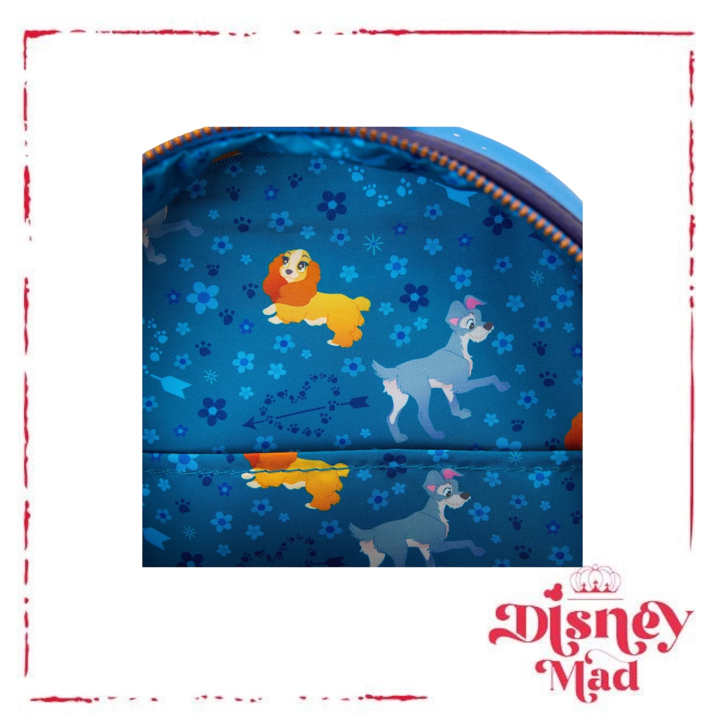 Loungefly Lady and the Tramp Mini Backpack