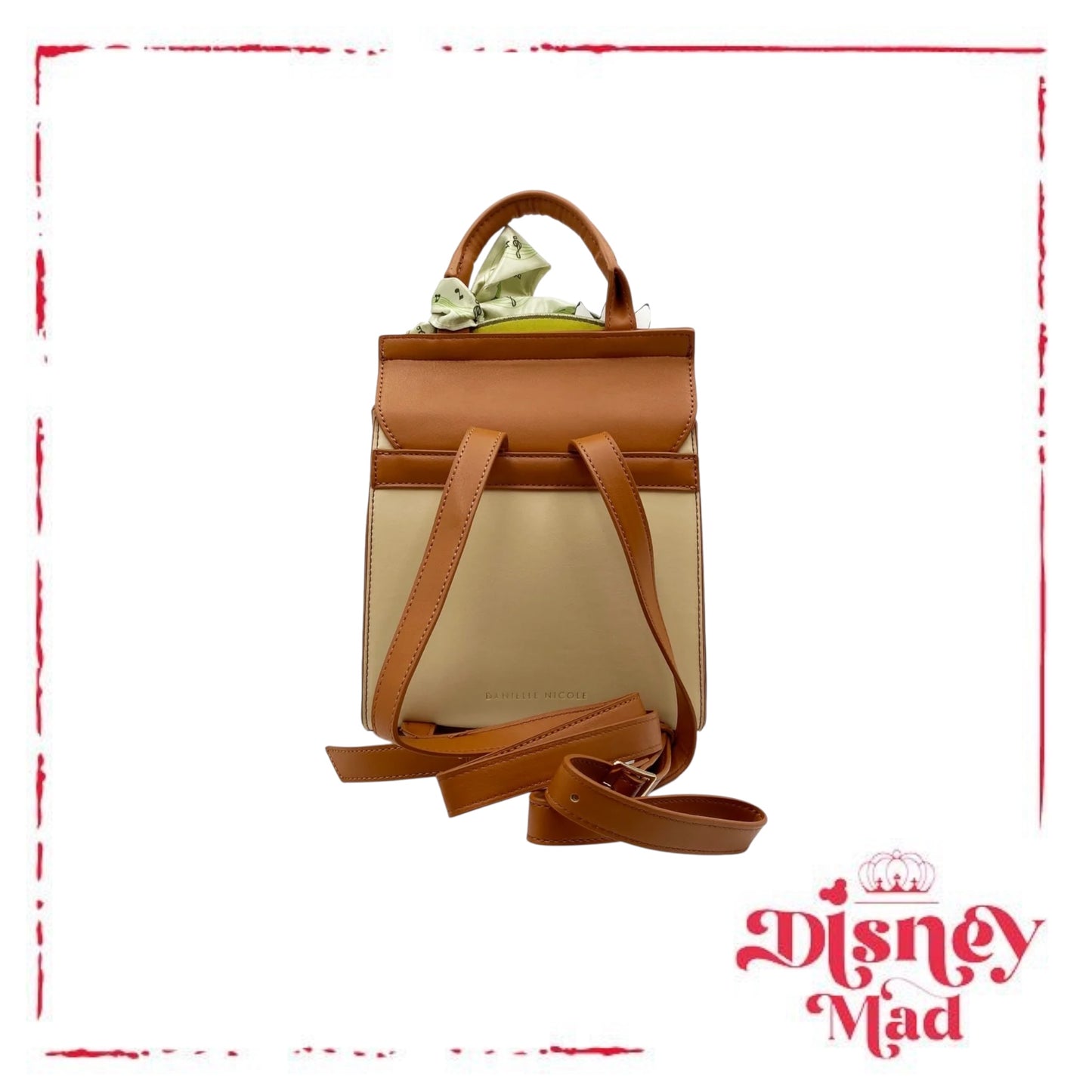 Danielle Nicole The Princess and the Frog Prince Naveen Monogram Mini Backpack