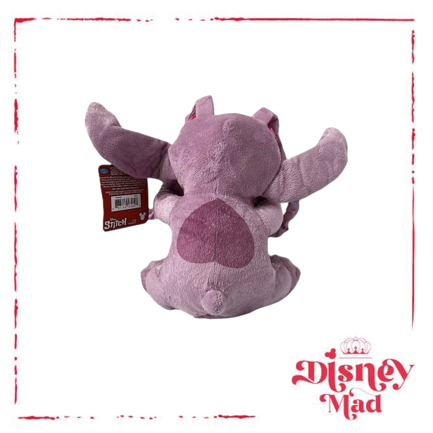 Lilo And stitch Pink Angel With Heart Headband Plush