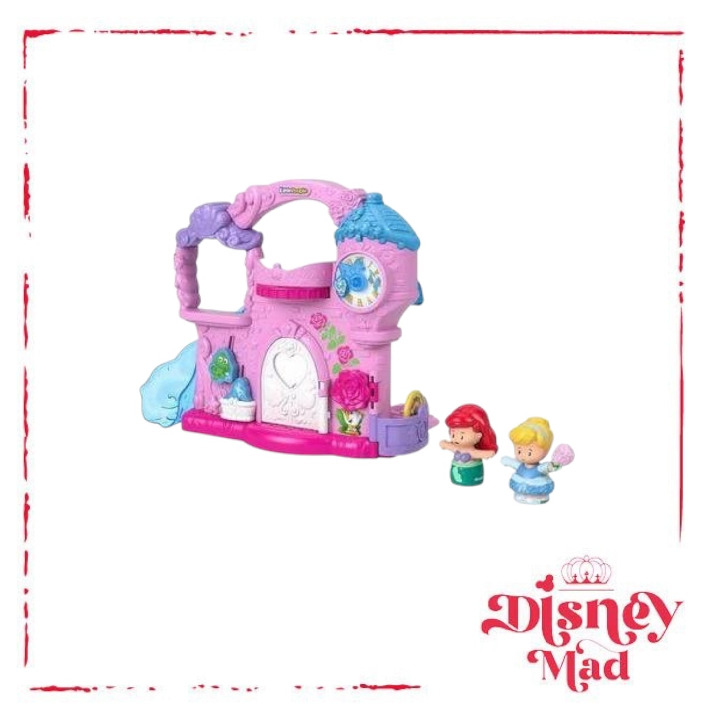 Fisher-Price Little People Disney Princess Playset Play & Go Castle