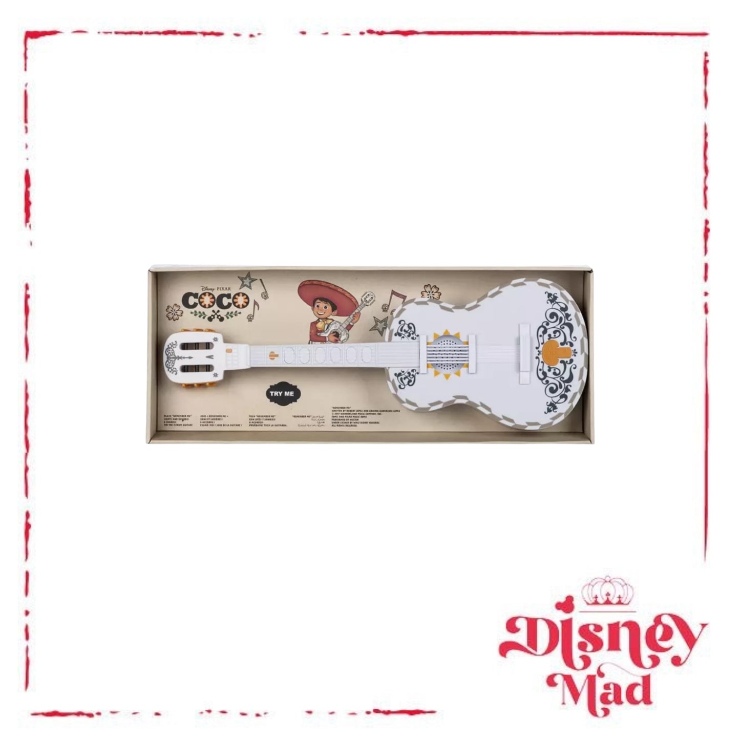 Disney Parks Coco Lights and Sounds Play Guitar