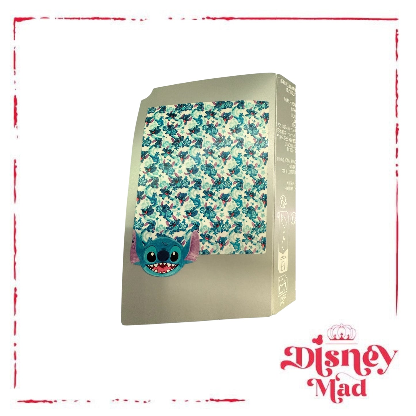 Disney Stitch Blanket in Carrying Pillow Disney Parks