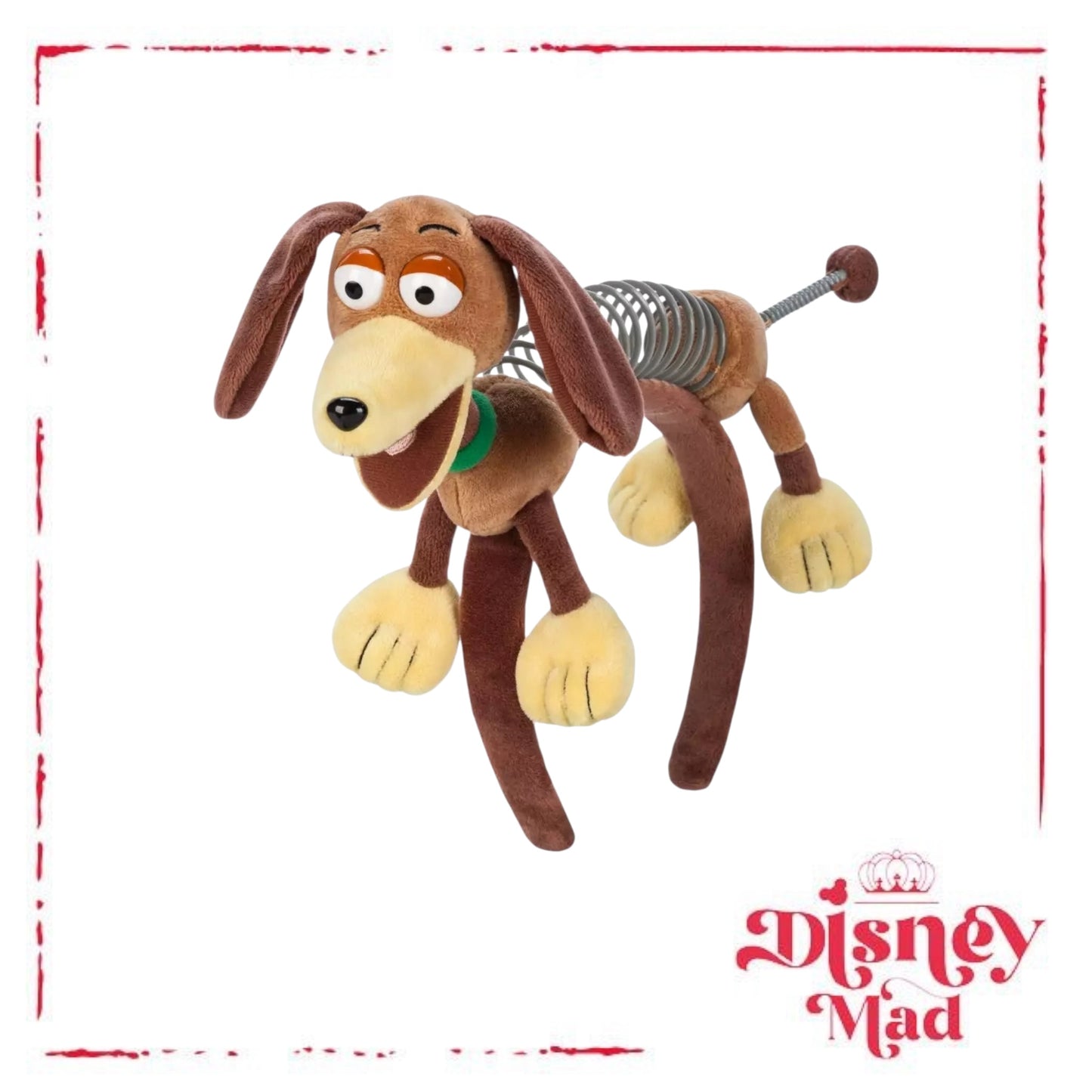 Slinky Dog Plush Ears Headband