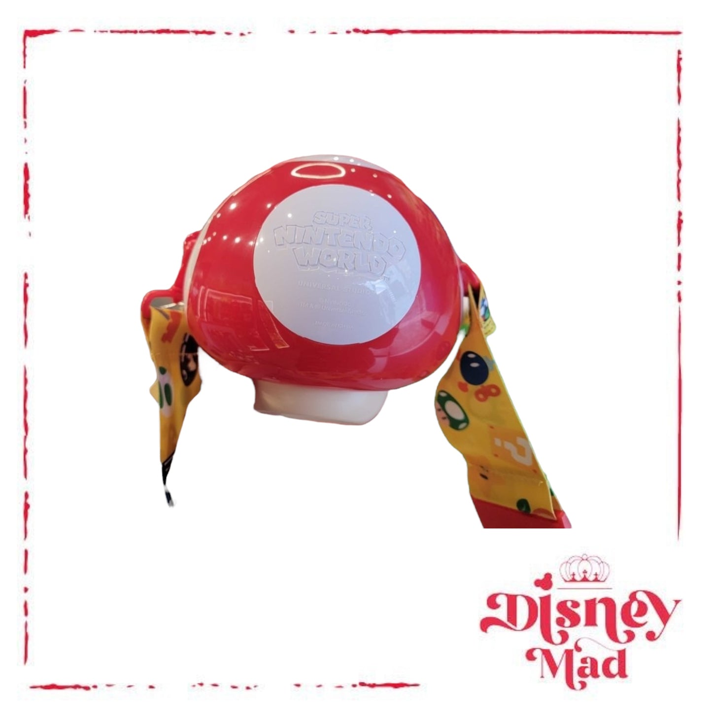 Universal Mario Red Power-Up Mushroom Sipper