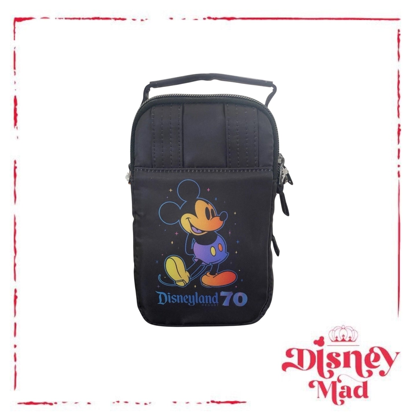 Disney Parks Lug Disneyland 70th Anniversary Crossbody