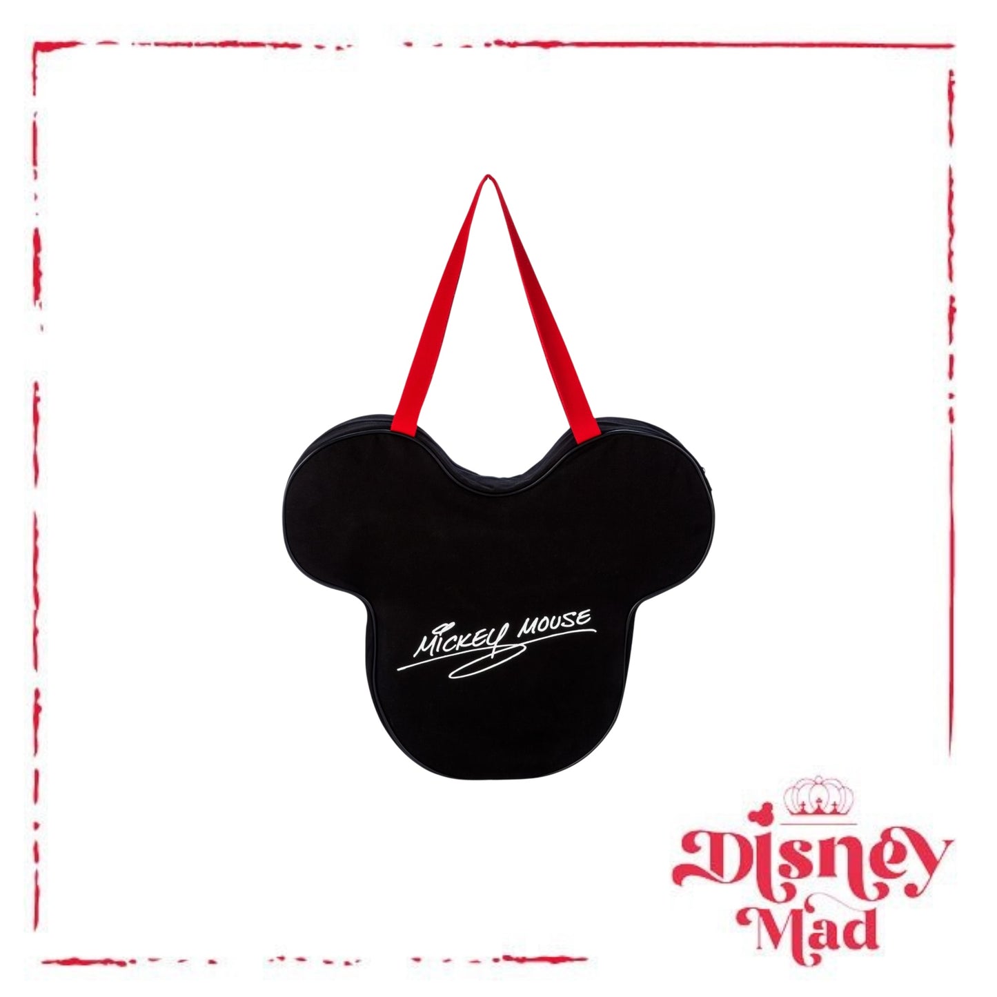 Mickey Mouse Big Face Canvas Tote Bag - Disney Parks