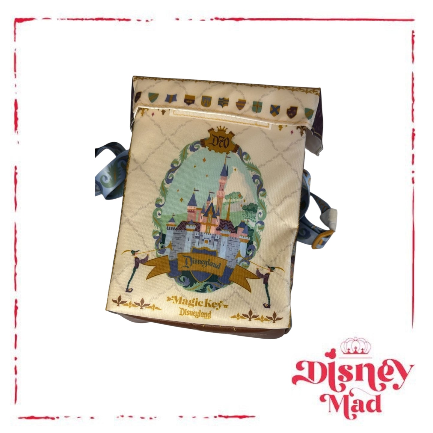 Magic Key Disneyland Insulated Popcorn Holder - Disney Parks