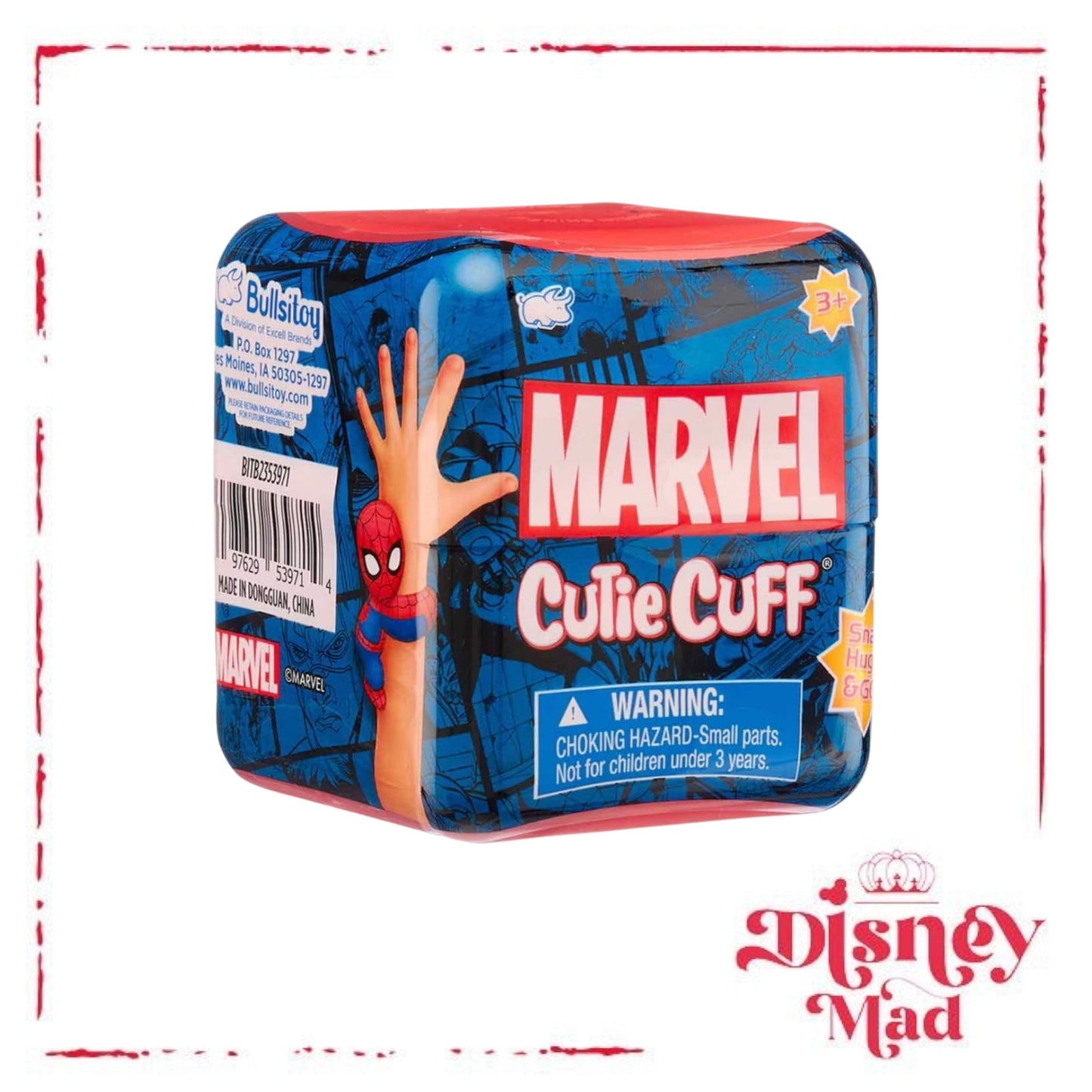 Marvel Superheroes Cutie Cuff Blind Box Plush Bracelet