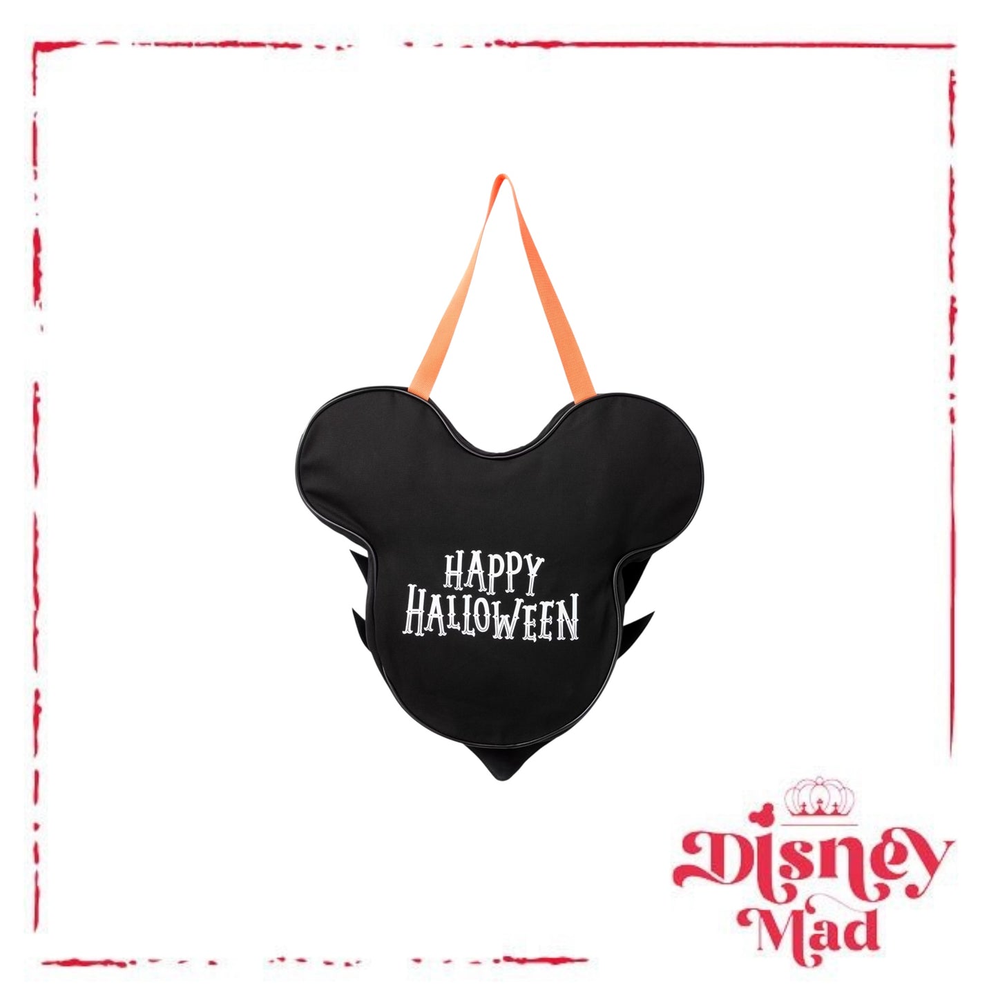 Mickey Mouse Vampire Halloween Big Face Tote Bag - Disney Parks