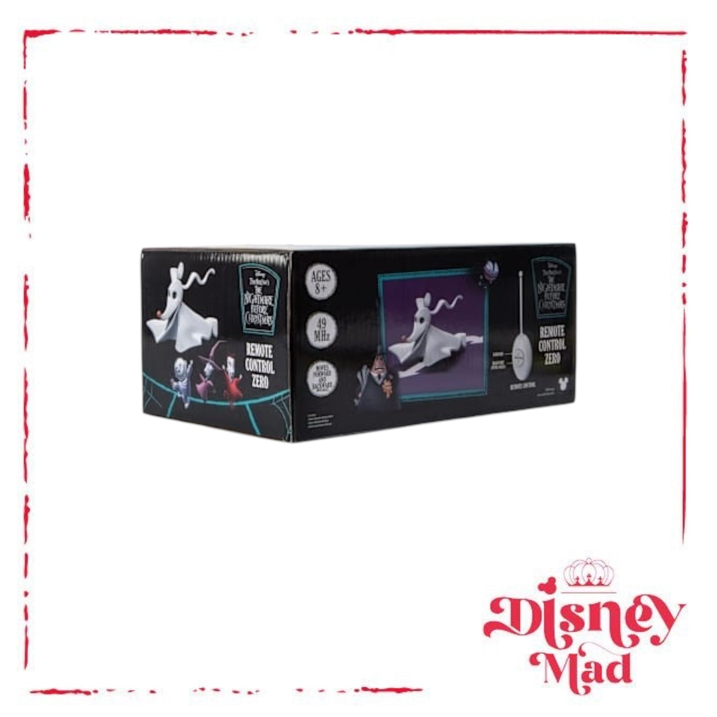 Disney Tim Burton's The Nightmare Before Christmas Remote Control Zero