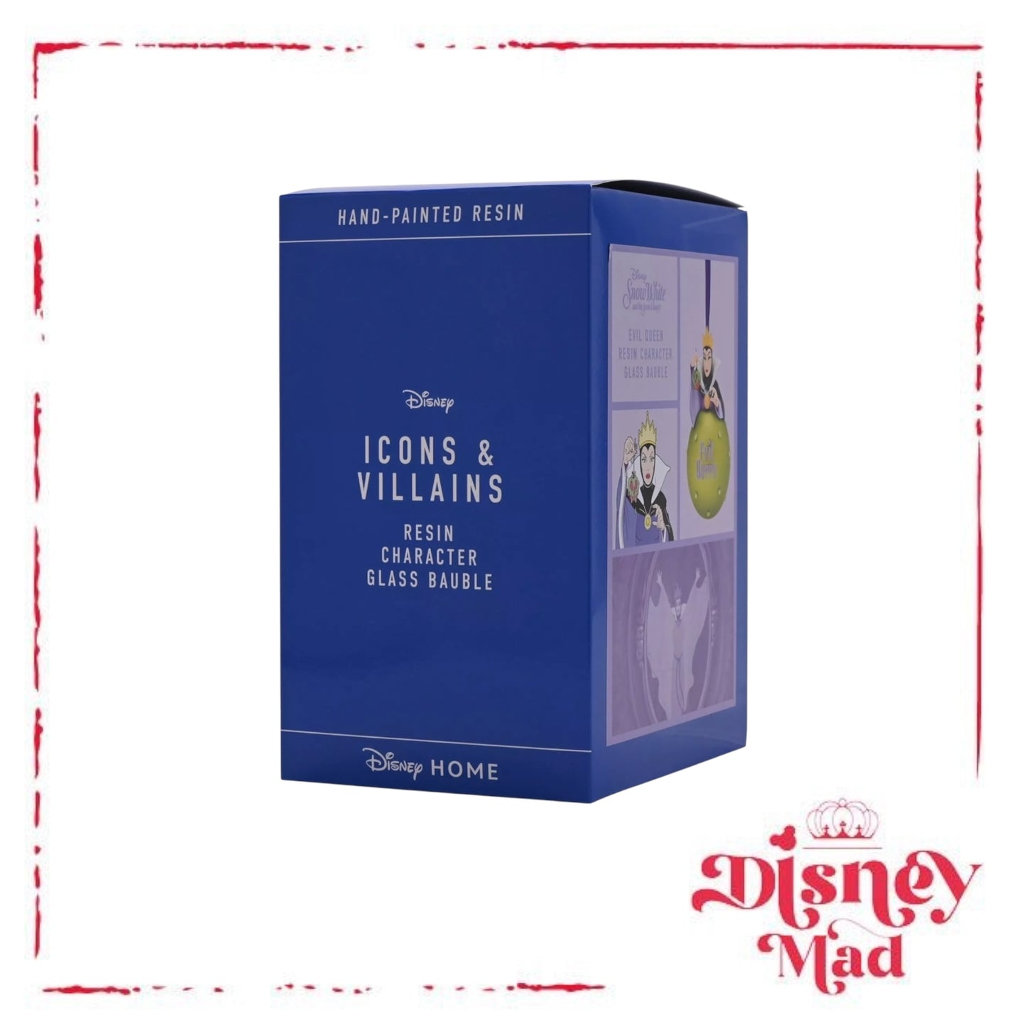 Disney Evil Queen On A Glass Bauble