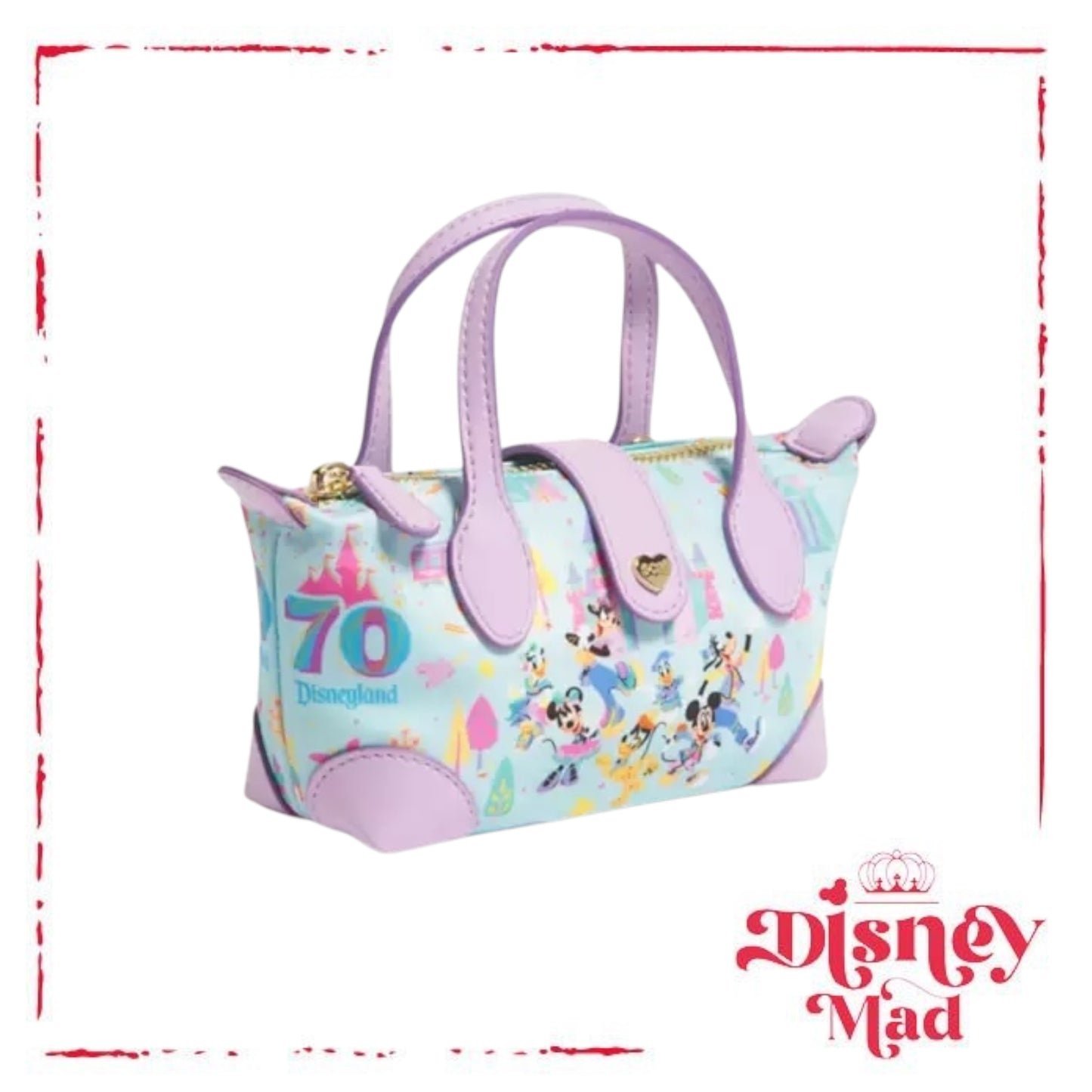 Disneyland 70th Anniversary Mini Pouchette Bag by Stoney Clover Lane - Disney Parks