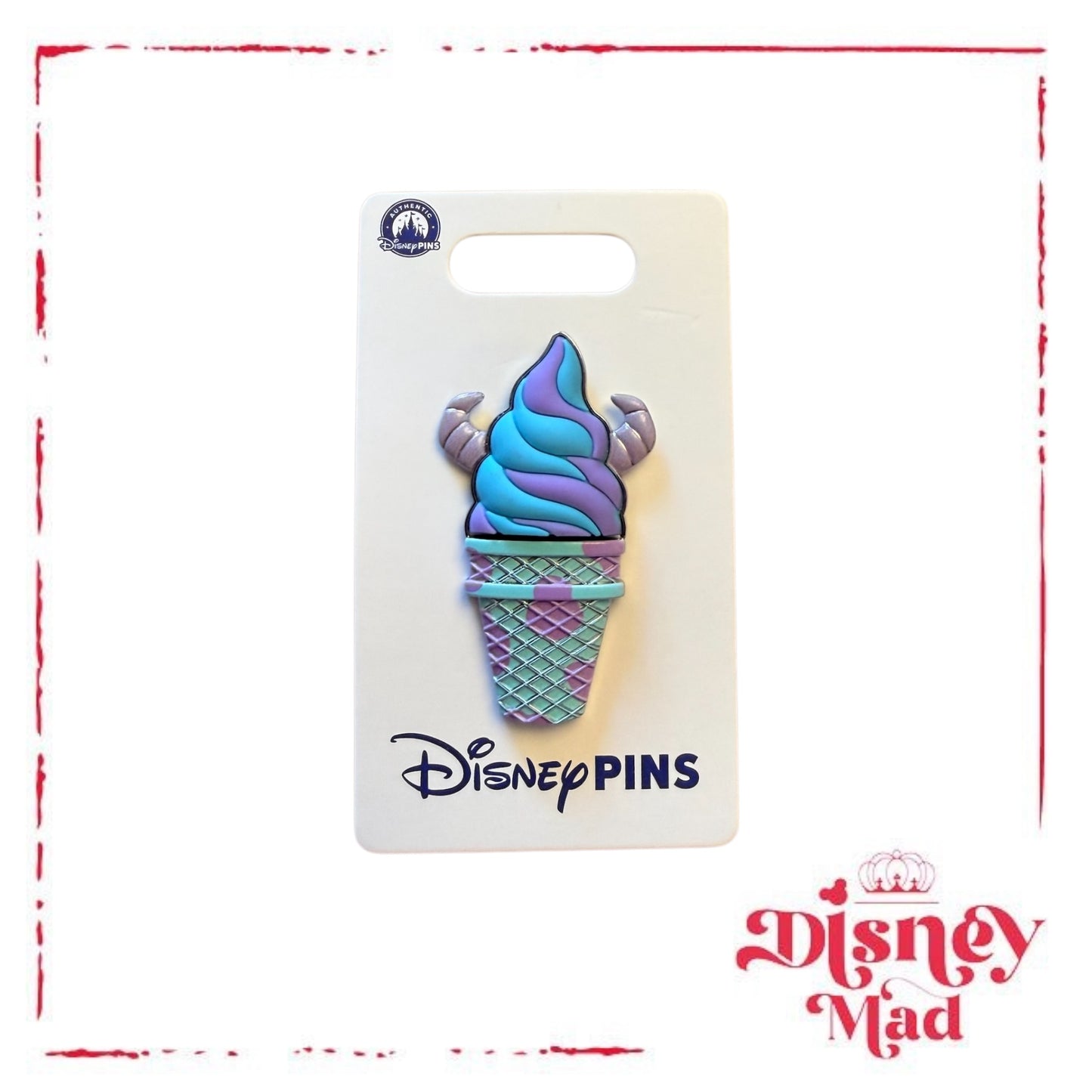 Disney Parks Pin Pixar Monsters Inc Sully Ice Cream Cone