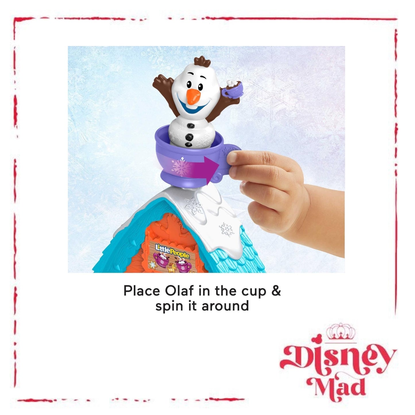 Fisher Price Disney Frozen Olaf's Cocoa Café by Little People
