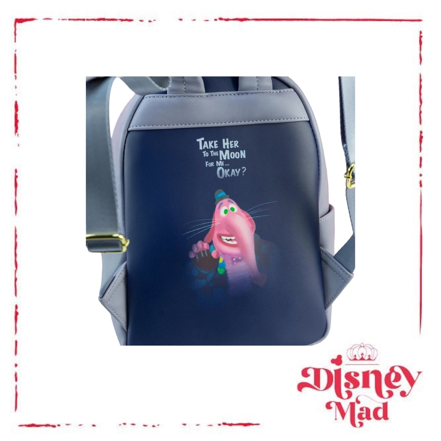 Loungefly Disney Pixar Inside Out Bing Bong Mini Backpack