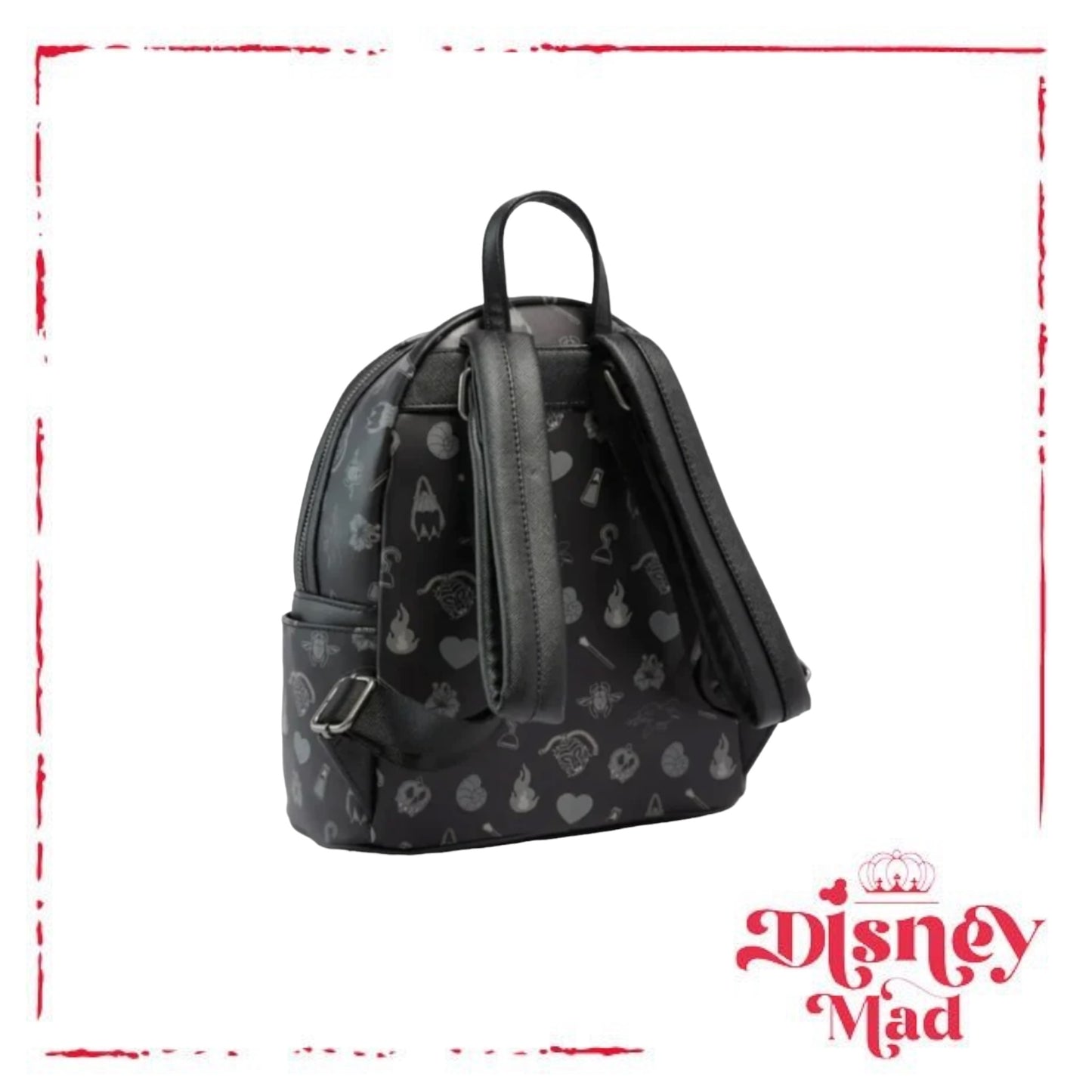 Loungefly Disney Villains Pin Trader Mini Backpack